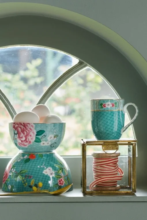 Lot De 2 Tasses De Petits Taille Blushing Birds En Coloris