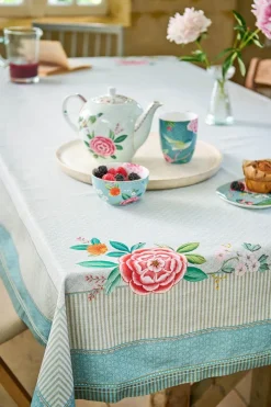 Nappe Blushing Birds En Coloris Kaki