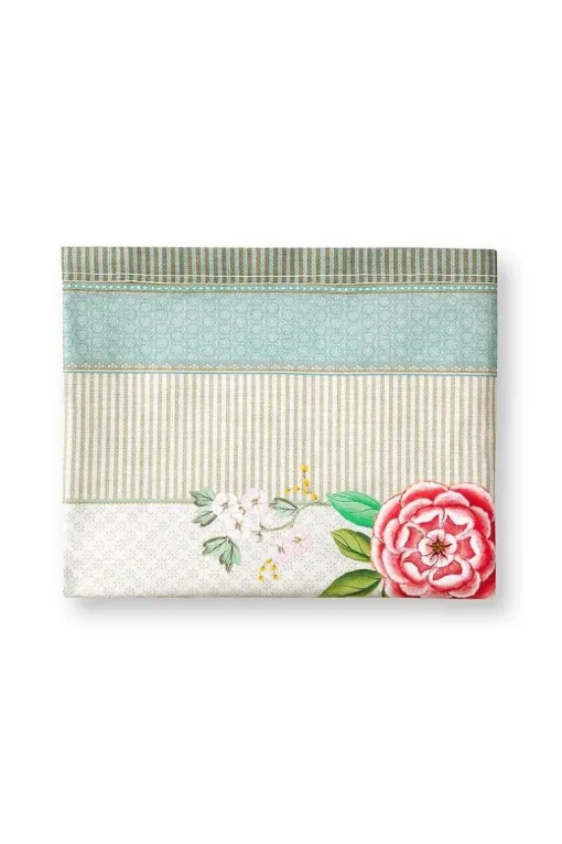 Nappe Blushing Birds En Coloris Kaki