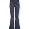 Pantalon Isola En Coloris Fonce