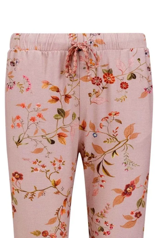 Pantalon Kawai Flower En Coloris Clair