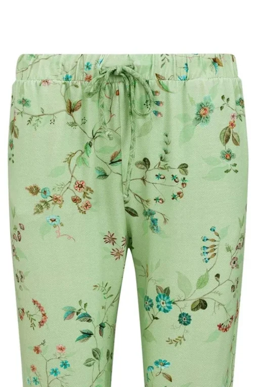 Pantalon Kawai Flower En Coloris Clair