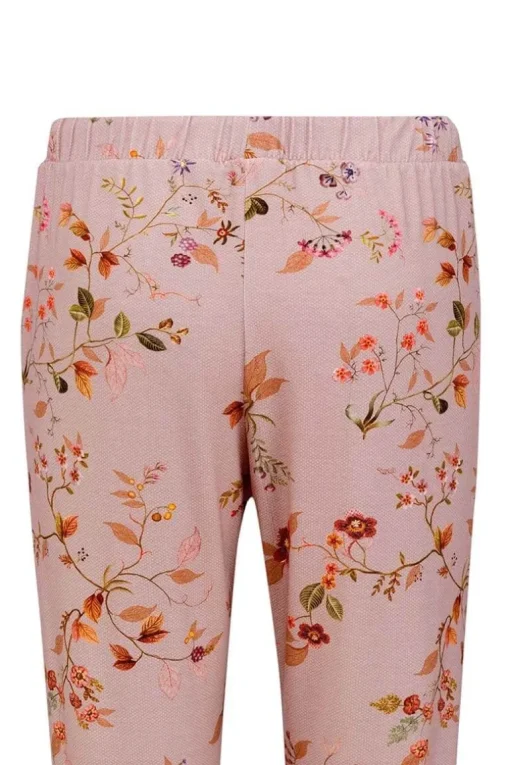 Pantalon Kawai Flower En Coloris Clair
