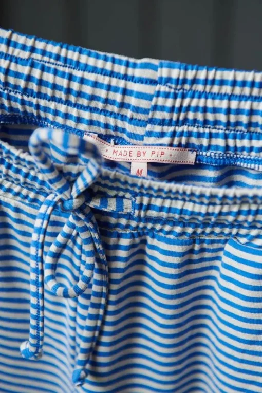 Pantalon Little Sumo Stripe En Coloris Cobalt