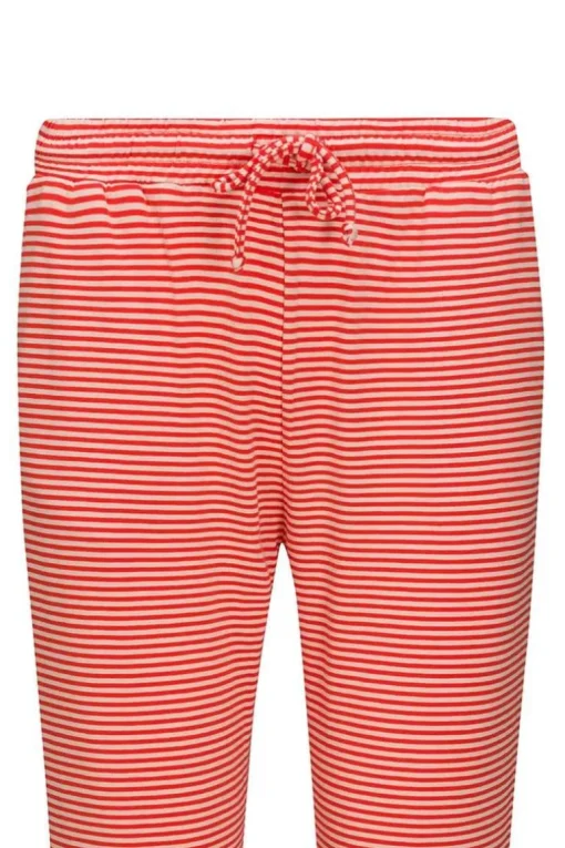 Pantalon Little Sumo Stripe En Coloris Corail