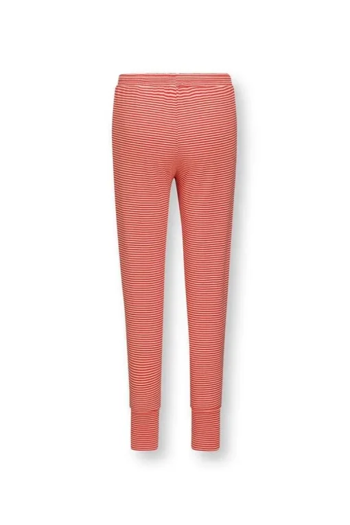 Pantalon Little Sumo Stripe En Coloris Corail