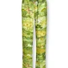 Pantalon Toscana En Coloris Vert