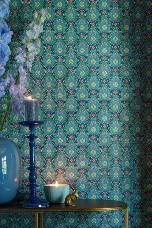 Papier Peint Mural Pip Studio Raindrops En Coloris Fonce