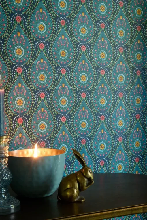 Papier Peint Mural Pip Studio Raindrops En Coloris Fonce