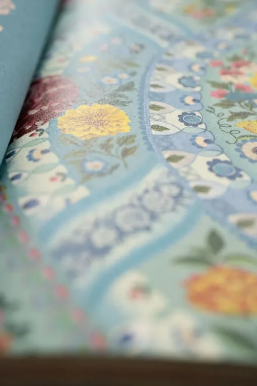 Papier Peint Photo Pip Studio Melody En Coloris Bleu