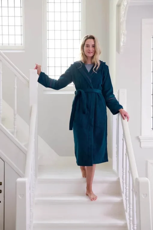 Peignoir Soft Zellige Fonce