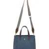 Petit Sac Shopping Suki En Coloris Bleu
