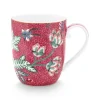 Petit Tasse Flower Festival Rose Fonce