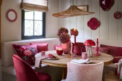 Petit Tasse Flower Festival Rouge/Rose Fonce
