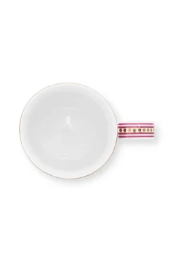Petit Tasse Flower Festival Rose Fonce