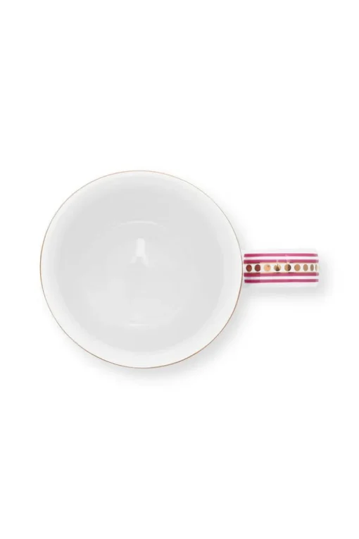 Petit Tasse Flower Festival Rose Fonce