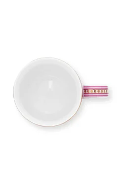 Petit Tasse Flower Festival Rouge/Rose Fonce