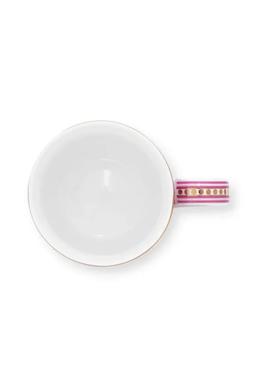 Petit Tasse Flower Festival Rouge/Rose Fonce