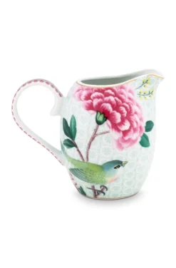Pichet De Petit Taille Blushing Birds En Coloris Blanc