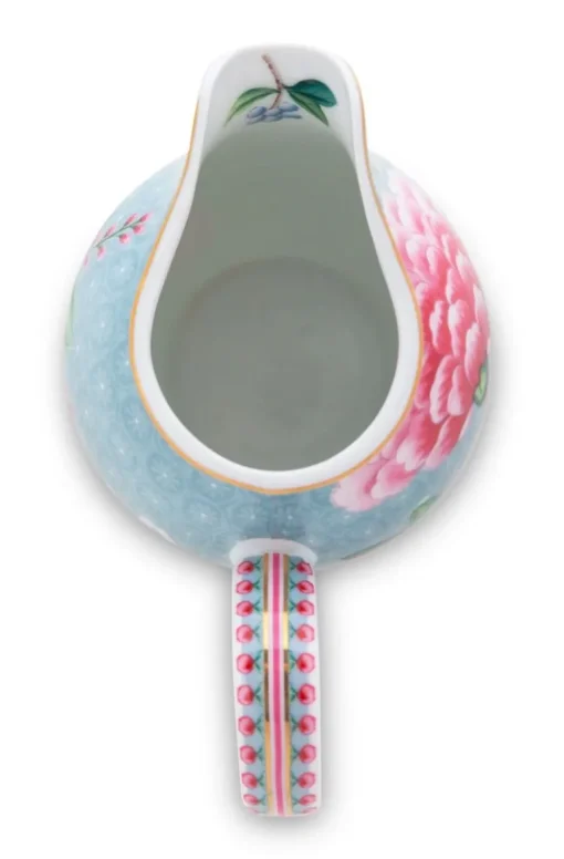 Pichet De Petit Taille Blushing Birds En Coloris Bleu