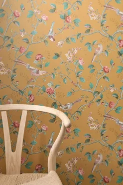 Pip Studio Papier Peint Intissé Good Nightingale Ocre