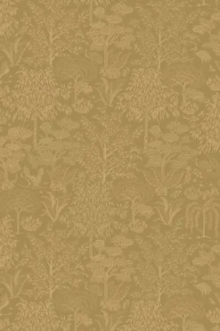 Pip Studio Papier Peint Intissé Origami Tree Ocre/Or