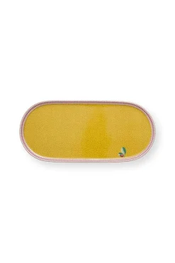 Plateau À Lait Et Sucre La Majorelle En Coloris Jaune