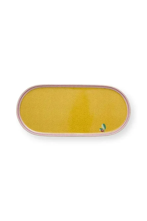 Plateau À Lait Et Sucre La Majorelle En Coloris Jaune