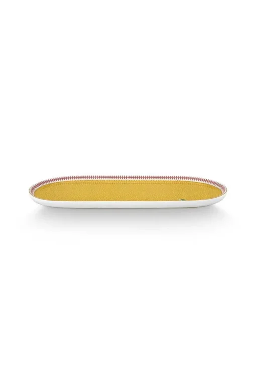 Plateau À Lait Et Sucre La Majorelle En Coloris Jaune