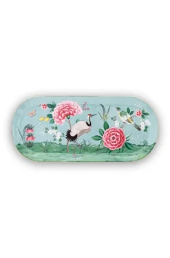 Plateau A Gâteaux Rectangulaire Blusing Birds En Coloris