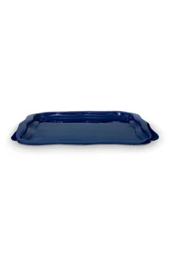 Plateau Carre Emaille En Coloris