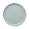 Plateau Emaille En Coloris Clair 30 Cm