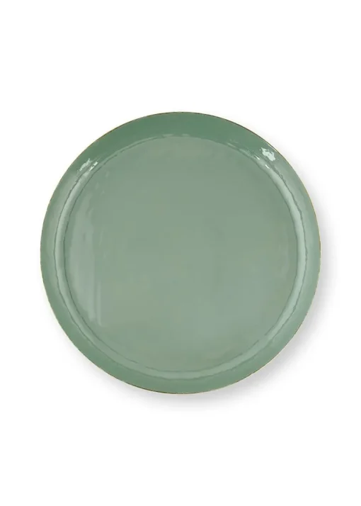 Plateau Emaille En Coloris 40 Cm