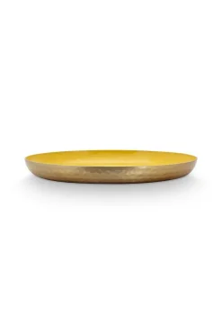 Plateau Emaille En Coloris 30 Cm