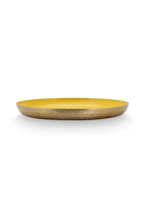 Plateau Emaille En Coloris 30 Cm
