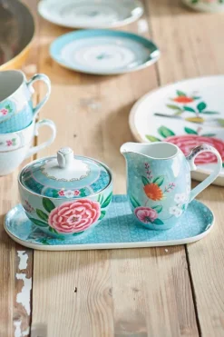 Plateau Lait & Sucre Blushing Birds En Coloris