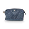 Pochette A Cosmetiques De Grande Taille Kyoto Festival En Coloris Bleu