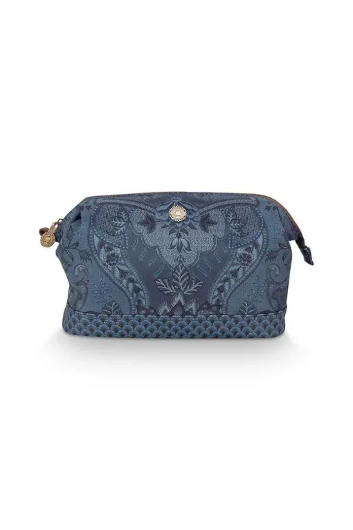 Pochette A Cosmetiques De Grande Taille Kyoto Festival En Coloris Bleu