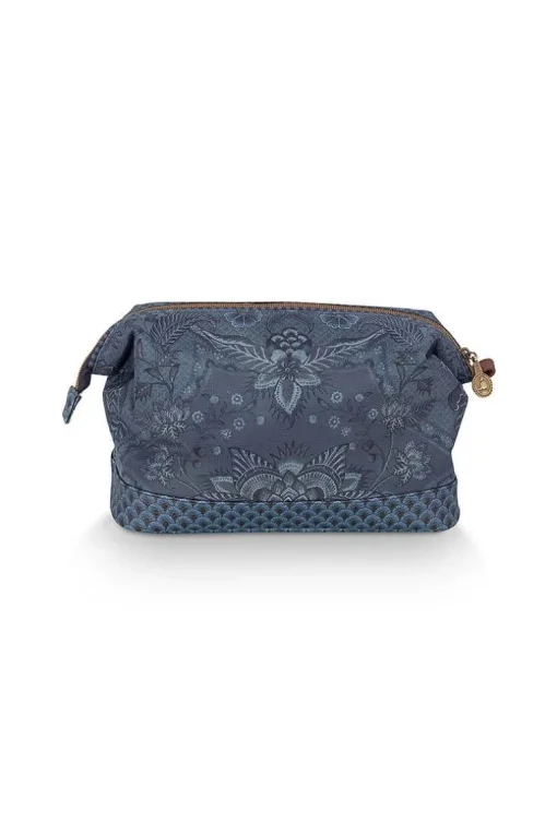 Pochette A Cosmetiques De Grande Taille Kyoto Festival En Coloris Bleu