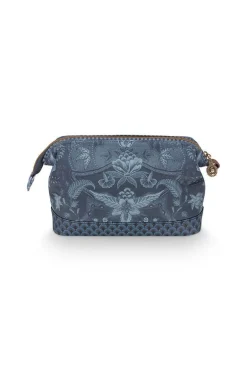 Pochette A Cosmetiques De Taille Moyenne Kyoto Festival En Coloris Bleu