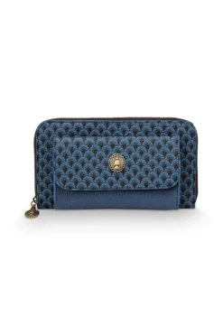 Portefeuille De Poche Suki En Coloris Bleu