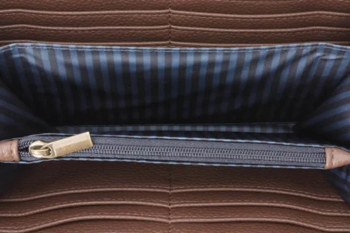 Portefeuille De Poche Suki En Coloris Bleu