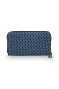 Portefeuille De Poche Suki En Coloris Bleu