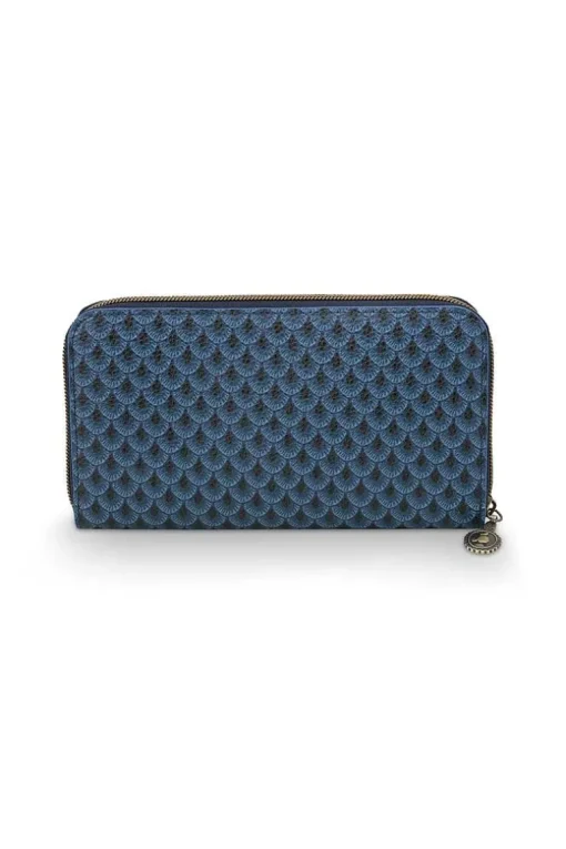 Portefeuille De Poche Suki En Coloris Bleu