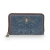 Portefeuille Kyoto Festival En Coloris Bleu Denim
