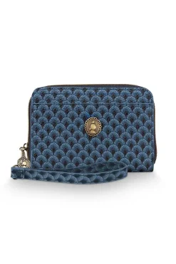 Portefeuille Suki En Coloris Bleu