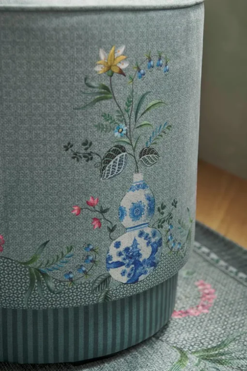 Pouf Moyen Jolie Vert