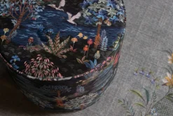 Pouf Moyen Pip Garden Bleu Fonce