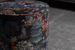 Pouf Moyen Pip Garden Bleu Fonce