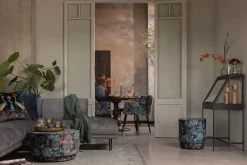 Pouf Moyen Pip Garden Bleu Fonce